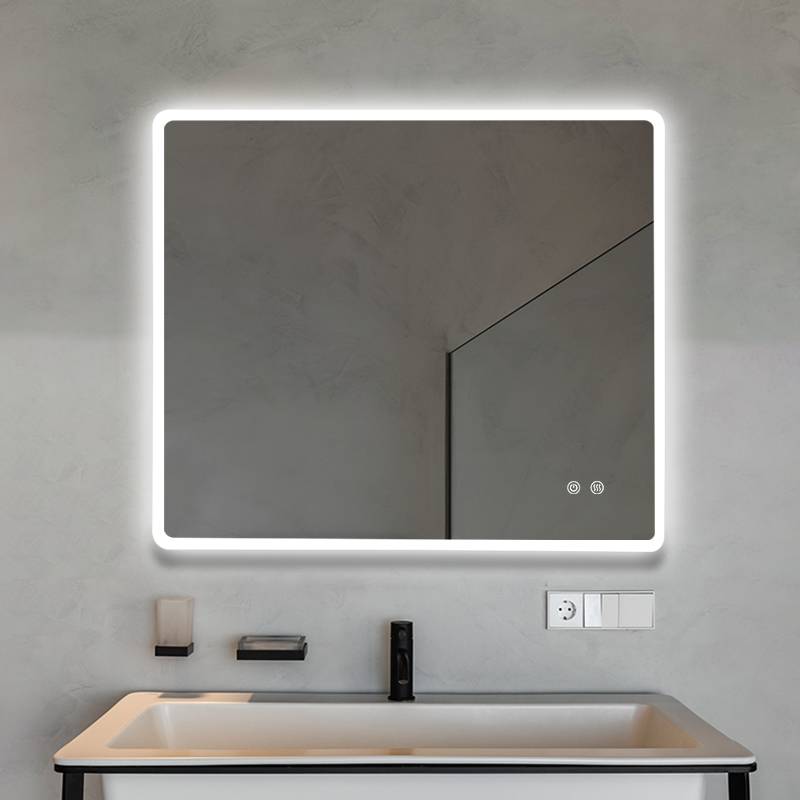 新款磨砂背光浴室镜 新款磨砂背光浴室镜